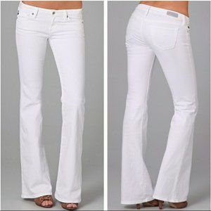 AG Belle Flare Jeans Optic White  27